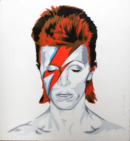 Serigrafia Mr. Brainwash - Bowie