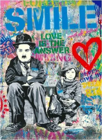 Serigrafia Mr Brainwash - Day Dreaming, 2020 