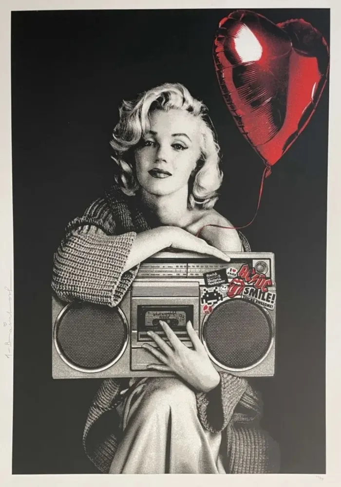 Serigrafia Mr Brainwash - Happy Birthday To Me