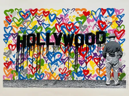 Serigrafia Mr Brainwash - Hollywood