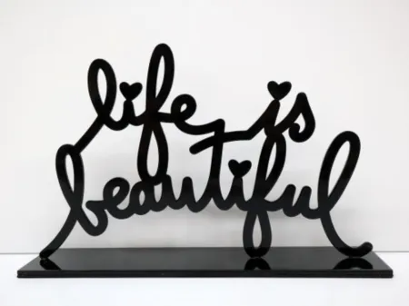 Multiplo Mr. Brainwash - Life is Beautiful (Black)