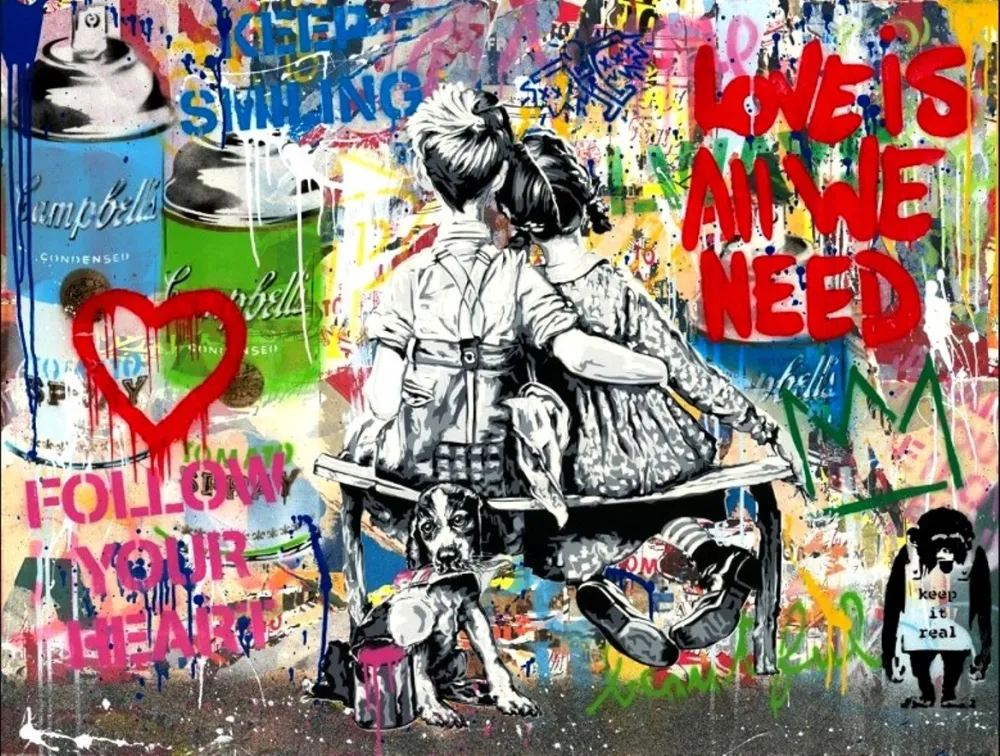 Non Tecnico Mr Brainwash - Love is All we Need