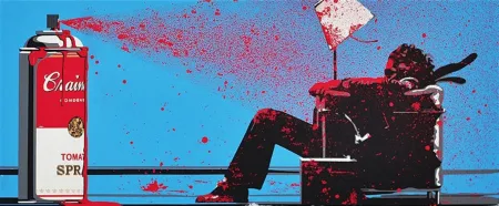 Serigrafia Mr. Brainwash - Max Spray