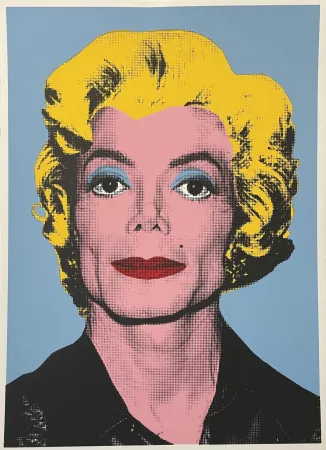 Serigrafia Mr. Brainwash - Michael Jackson Marilyn Wig
