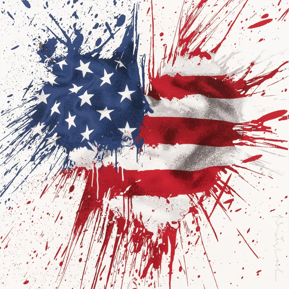 Serigrafia Mr Brainwash - Moment of silence