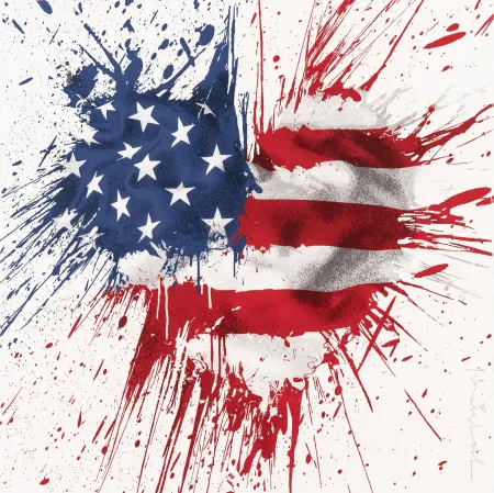 Serigrafia Mr Brainwash - Moment of silence