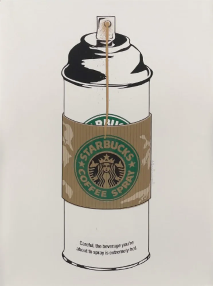 Multiplo Mr Brainwash - Starbucks Coffee Spray