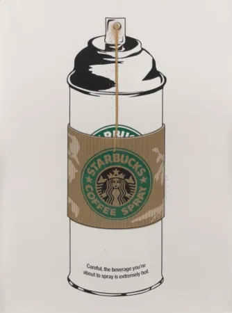 Multiplo Mr Brainwash - Starbucks Coffee Spray