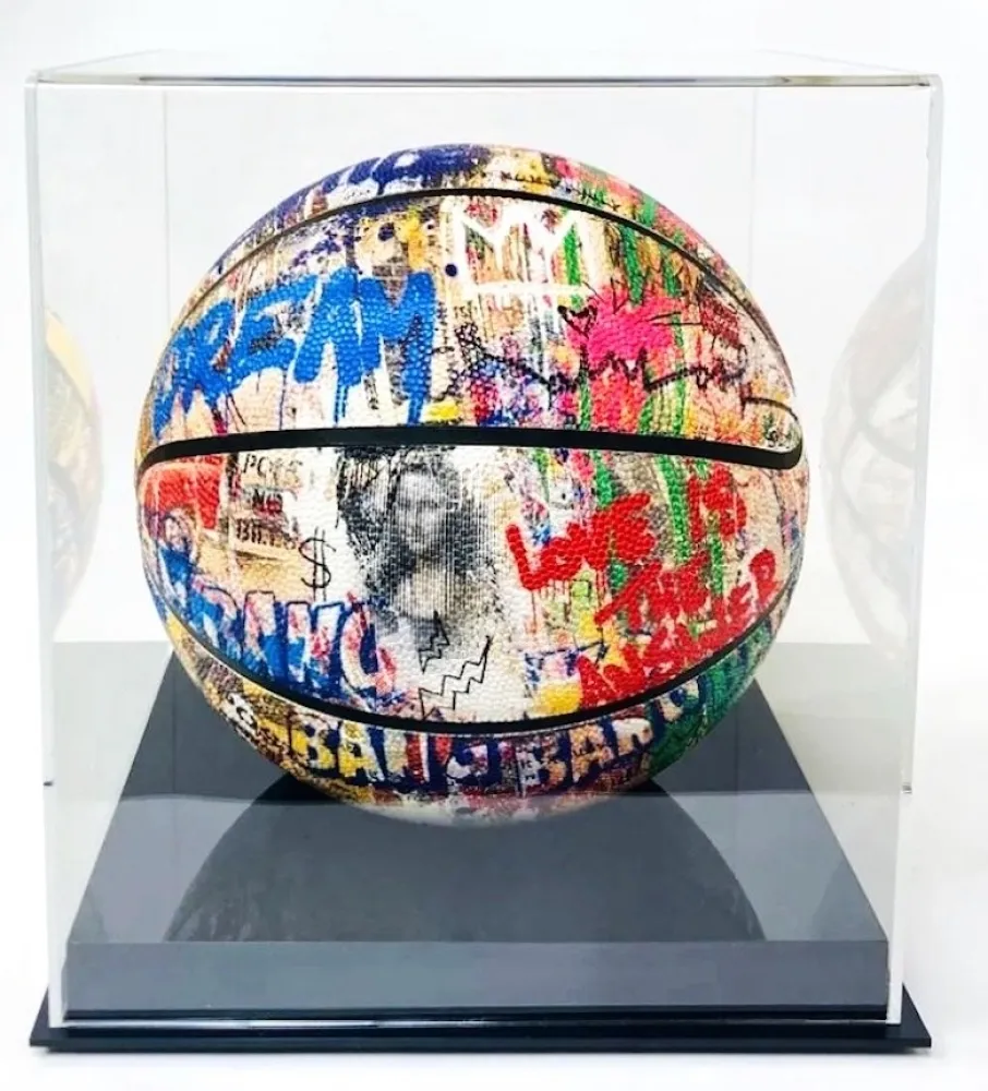 Serigrafia Mr. Brainwash - Untitled (Basketball)