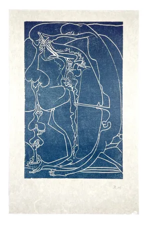 Incisione Su Legno Müller - 13 FOIS ELLE ET MOI - L'ARC