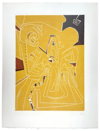 Incisione Su Legno Müller - CIRQUE