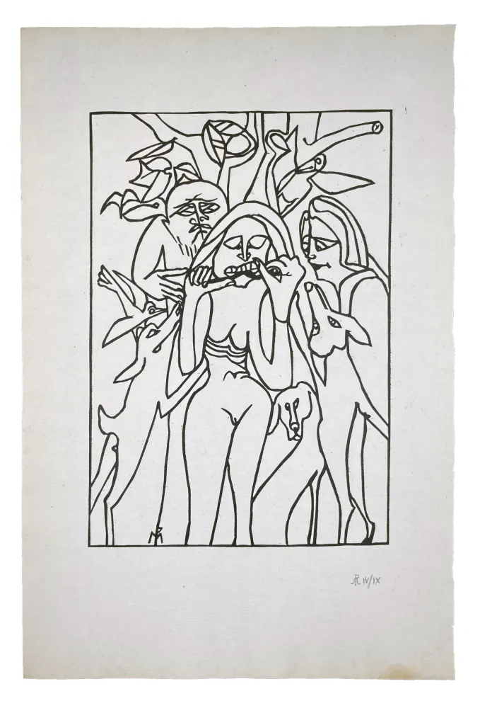 Incisione Su Legno Müller - EYA (b)