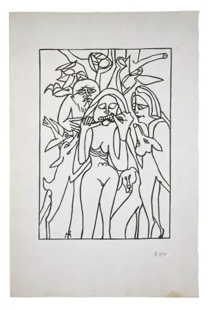 Incisione Su Legno Müller - EYA (b)