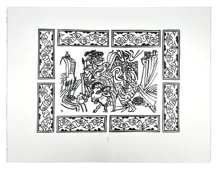 Incisione Su Legno Müller - KATEIKA