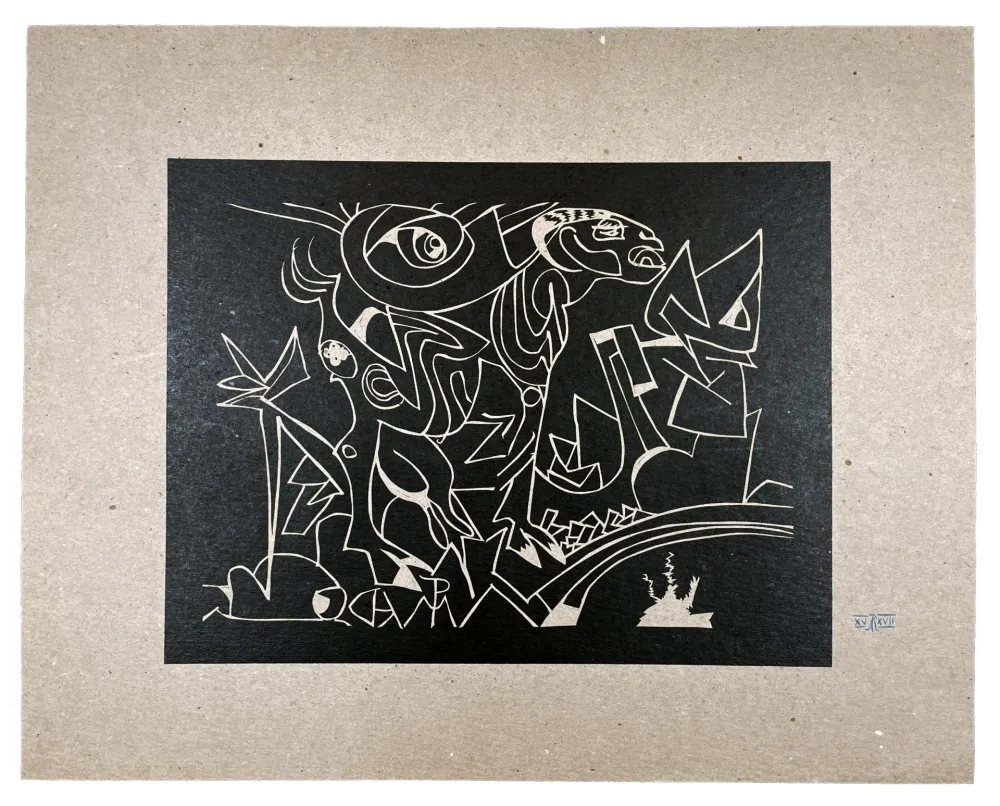 Incisione Su Legno Müller - KATSIKA