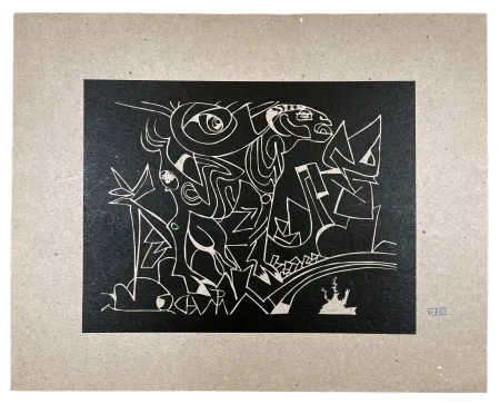 Incisione Su Legno Müller - KATSIKA