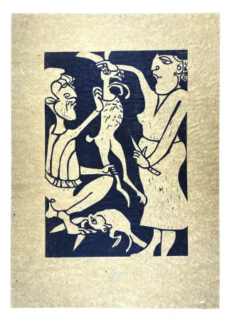 Incisione Su Legno Müller - LAGOS