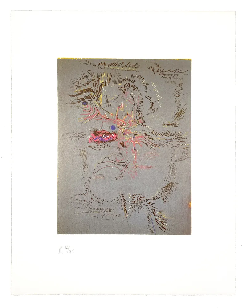 Incisione Su Legno Müller - LIGNES MALIGNES - FIACRE