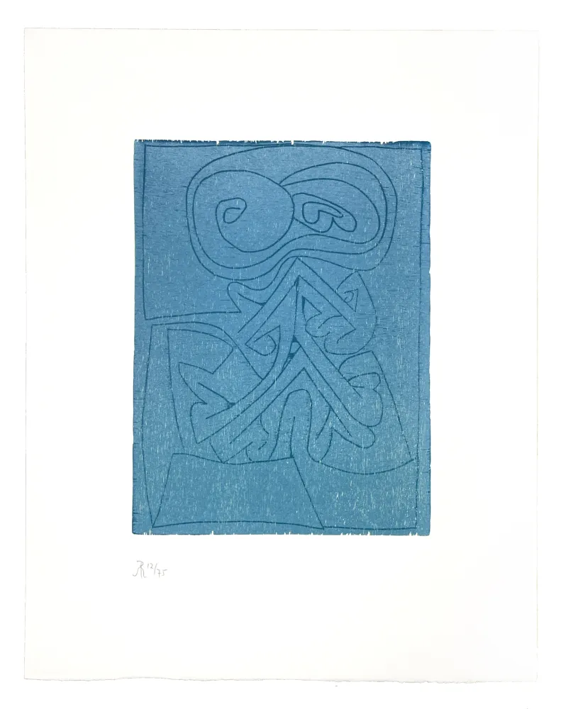 Incisione Su Legno Müller - LIGNES MALIGNES - L'IRLANDAIS