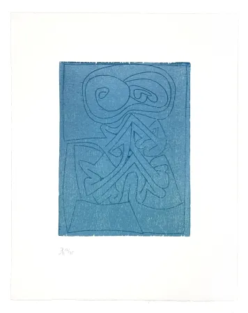 Incisione Su Legno Müller - LIGNES MALIGNES - L'IRLANDAIS