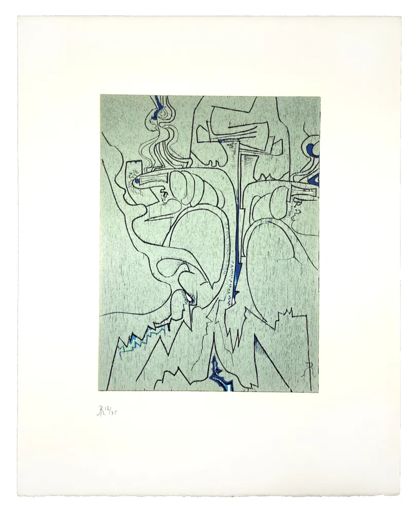 Incisione Su Legno Müller - LIGNES MALIGNES - PETITES DENTS