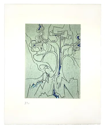 Incisione Su Legno Müller - LIGNES MALIGNES - PETITES DENTS