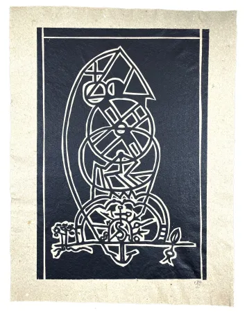 Incisione Su Legno Müller - MILOS (a)