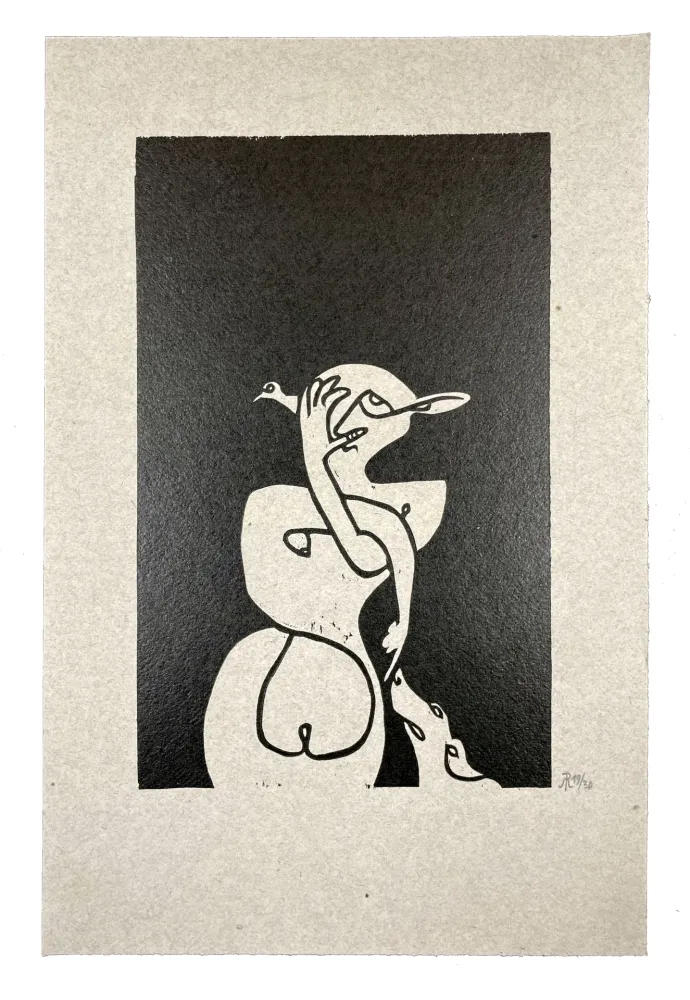 Incisione Su Legno Müller - N&E II