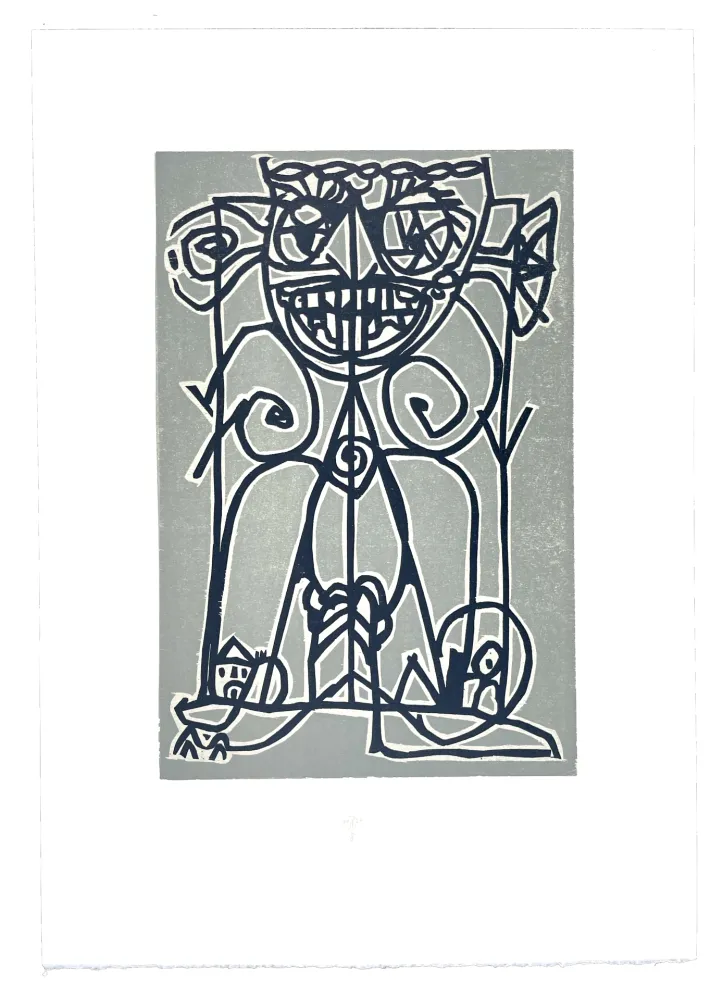 Incisione Su Legno Müller - OEA