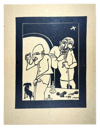 Incisione Su Legno Müller - SIGIA