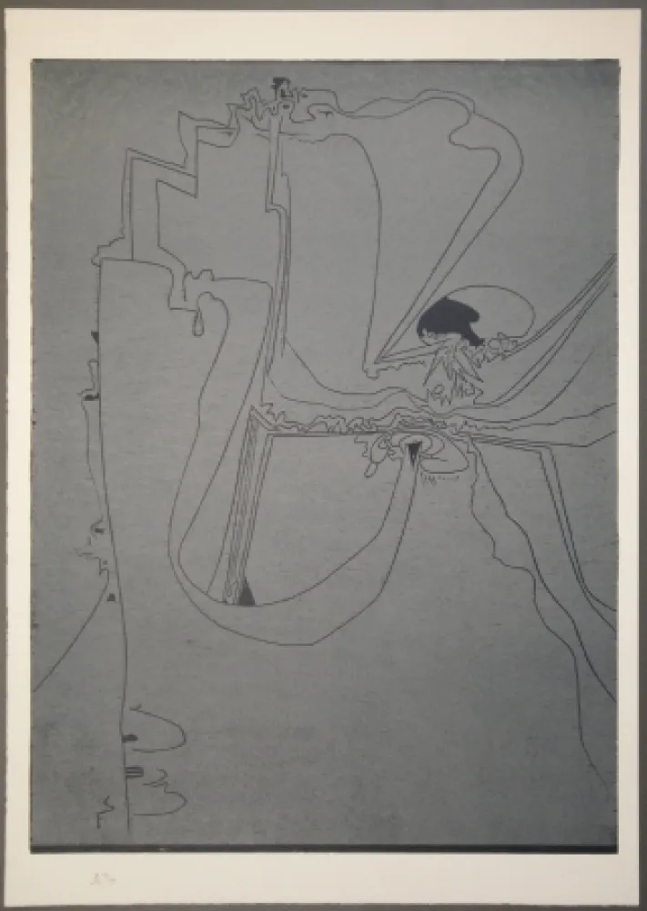 Incisione Su Legno Müller - Un dito