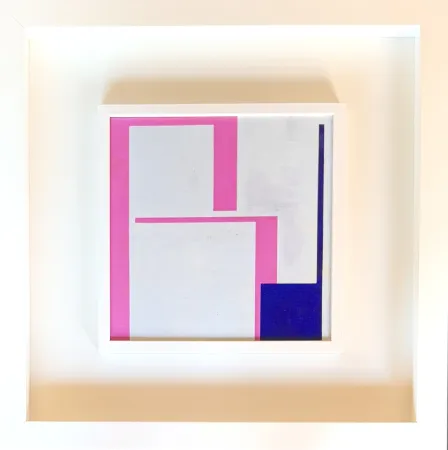 Non Tecnico Munari - Bruno Munari (1907-1998) - Negativo-Positivo - Oil on wood panel - 1951