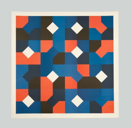 Litografia Munari - Curve di Peano