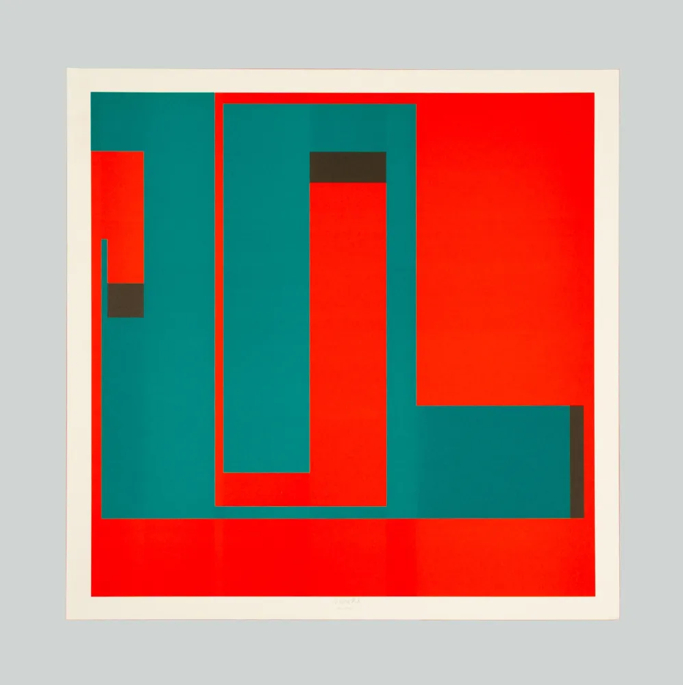 Litografia Munari - Positivo negativo