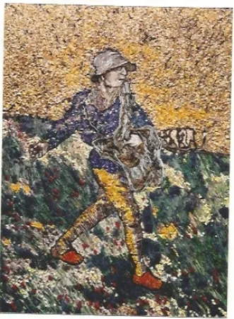 Offset Muniz - The Sower, after Van Gogh
