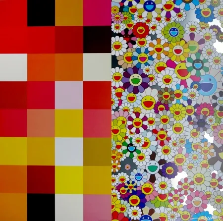 Litografia Murakami - Acupuncture flowers