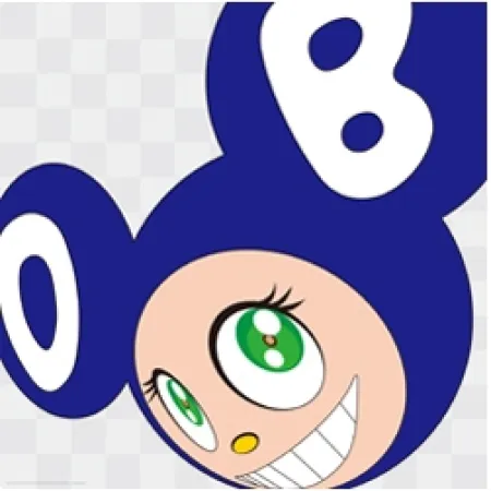 Litografia Murakami - And Then...(Blue)