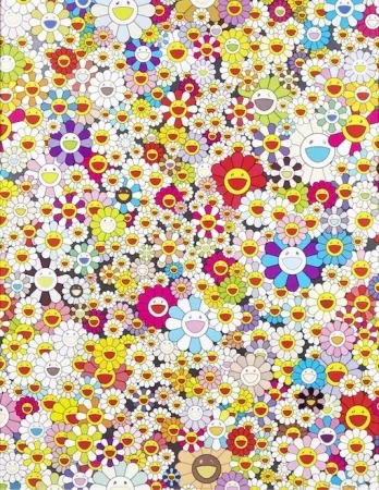 Litografia Murakami - Poproke forest