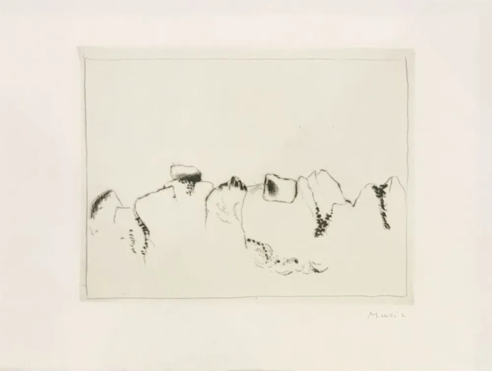 Incisione Music - Jardins déserts peut-être 