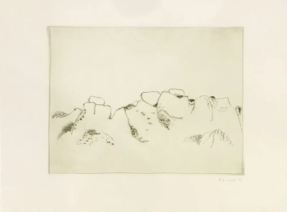 Incisione Music - Jardins déserts peut-être 