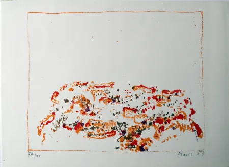 Litografia Music - Paysage dalmate