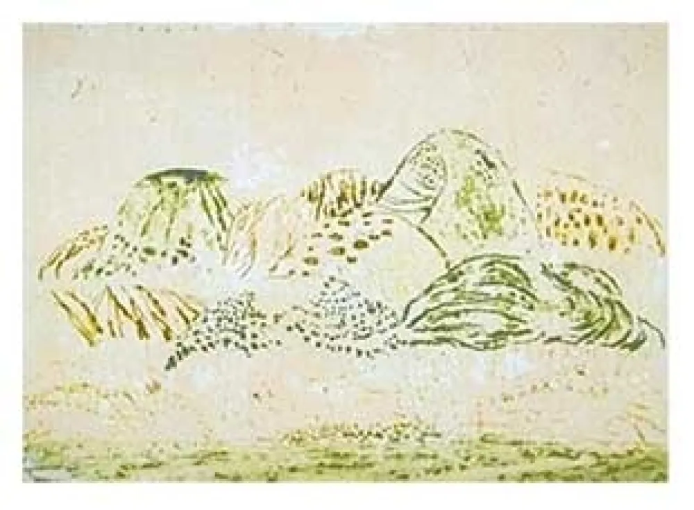 Incisione Music - Paysage siennois