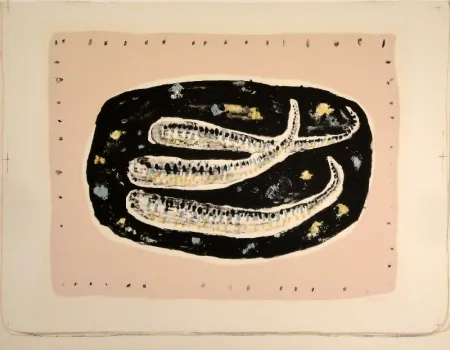 Litografia Music - Poissons / Fische