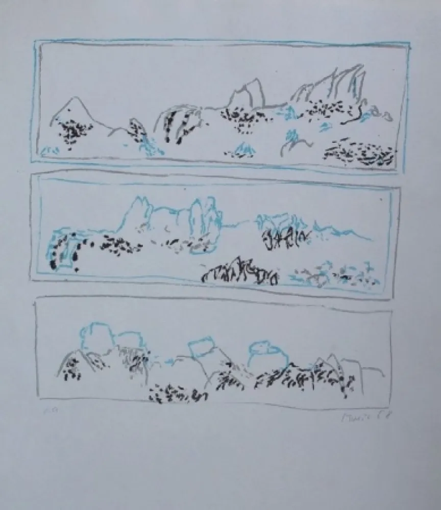 Litografia Music - Senza titolo