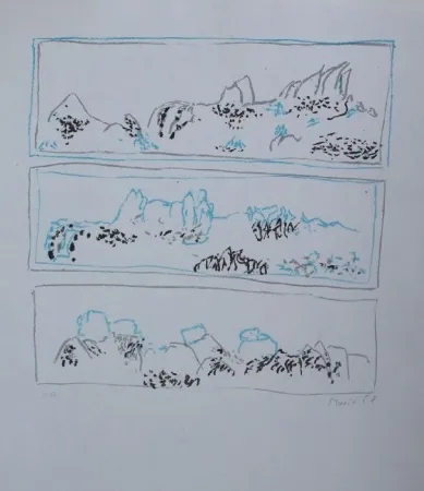 Litografia Music - Senza titolo