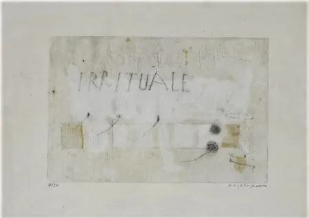 Acquaforte E Acquatinta Mussio - Irrituale