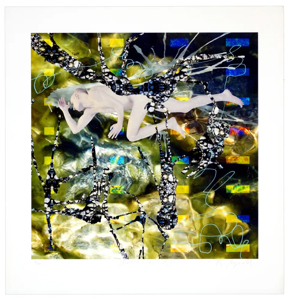 Litografia Myrvold - Material connect VI