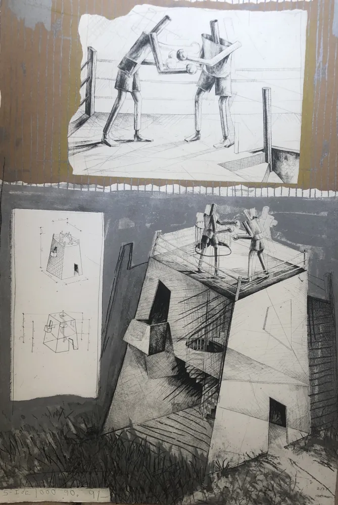 Acquaforte Nagel - Sans titre 1