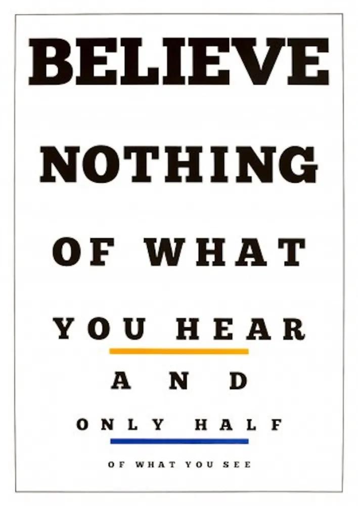 Litografia Navarro - Carta Visual (Believe)