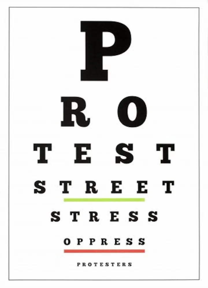 Litografia Navarro - Carta Visual (Protest)